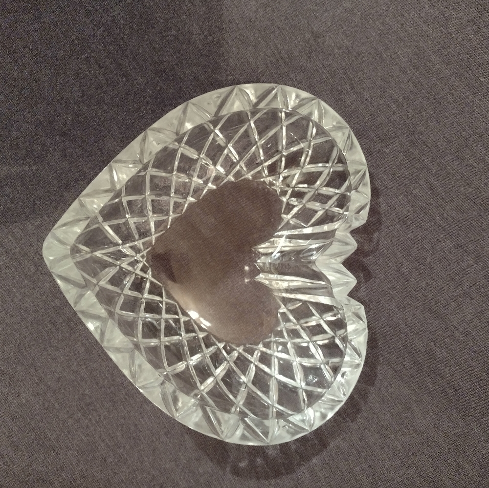 Heart candy dish
